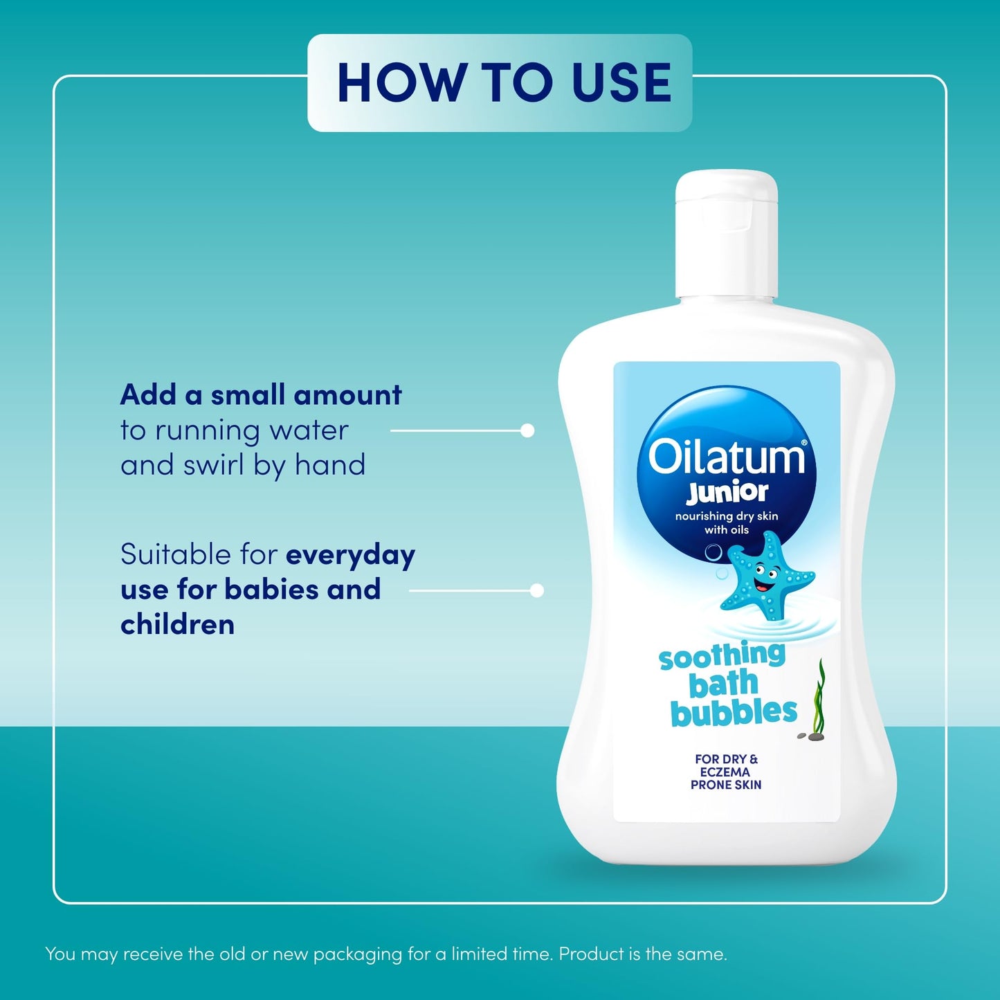 Oilatum Daily Junior Bath Foam for Dry Skin, 300 ml Beauty and Personal Care Oilatum
