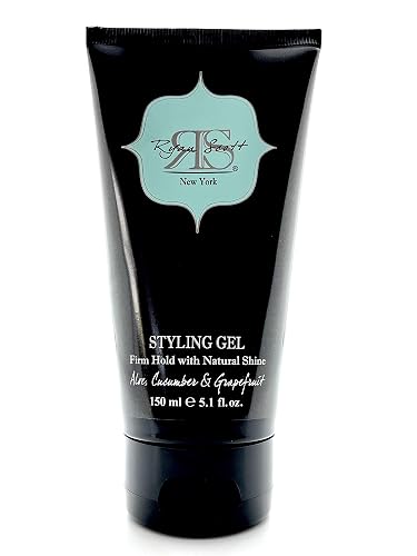 Ryan Scott Non-Flaking & Alcohol-Free Styling Gel provides a Firm Hold with Natural Shine. Aloe, Cucumber, & Grapefruit Fragrance, 5.1 fl. oz. Beauty & Personal Care RYAN SCOTT RS