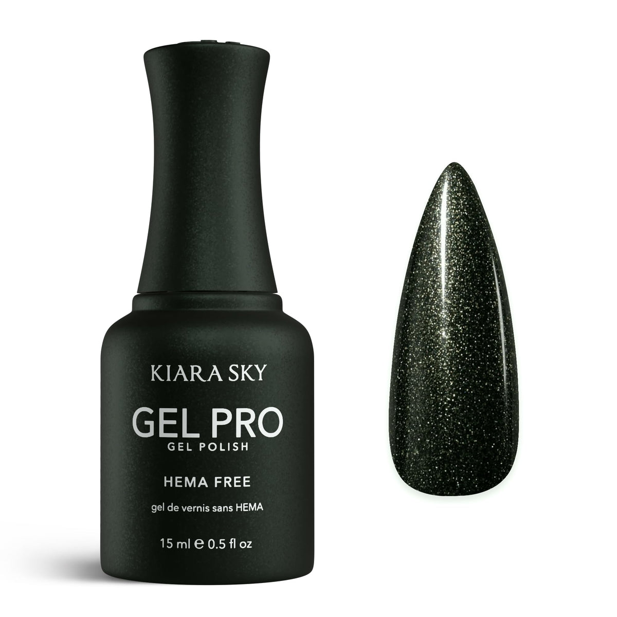 KIARA SKY Pro Hema-Free Gel Nail Polish, Gel Pro HEMA-Free Gel Nail Polish | Full Coverage, 28+ Day Wear, Self-Leveling, UV/LED Soak-Off, 0.5 fl oz |