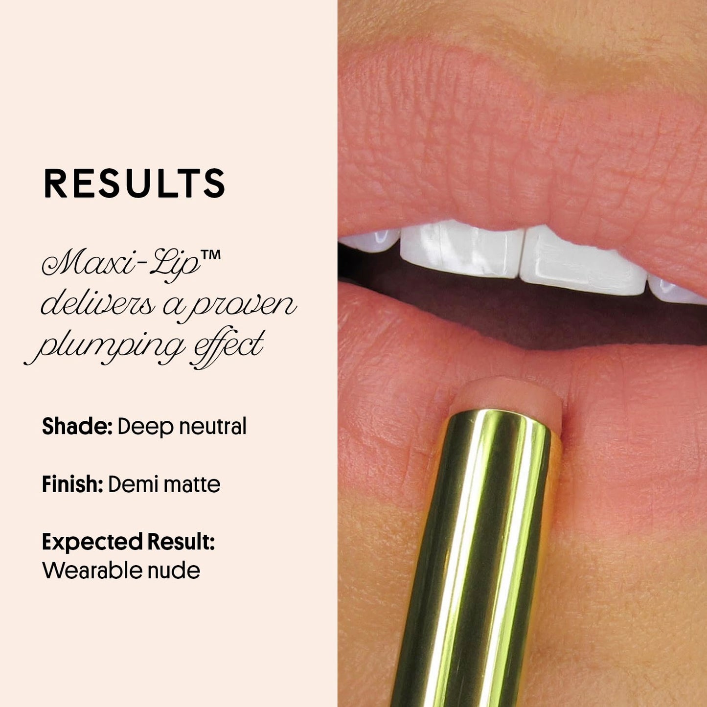Winky Lux Skinny Plump Demi Matte Lipstick - Deep Neutral Lip, Natural Plump Lipstick, Weightless Long Lasting Soft Matte Lip Crayon, Infused with Beauty & Personal Care Winky Lux