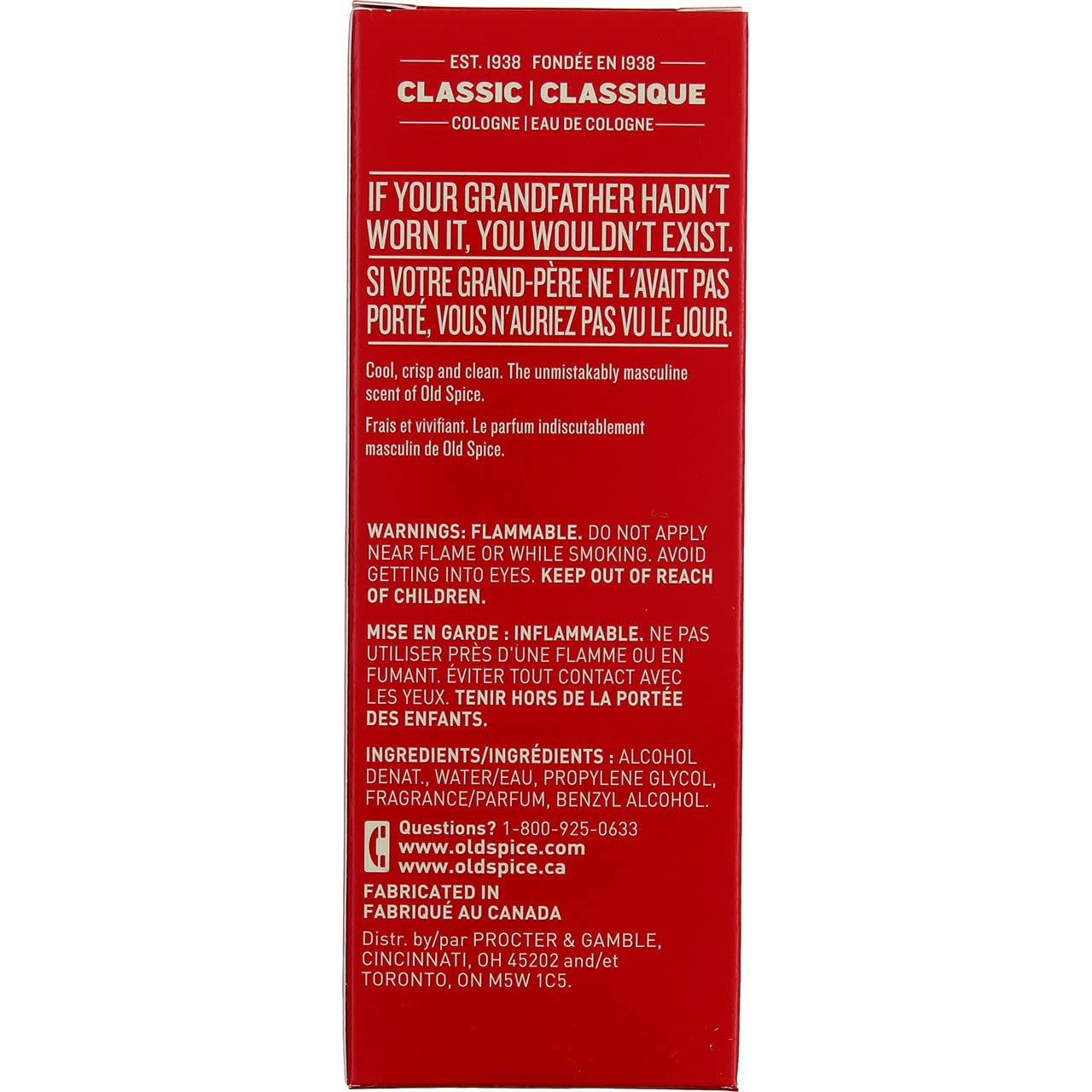Old Spice Classic Cologne Spray - 4.25 Ounce (Value Pack of 3) Beauty & Personal Care Old Spice