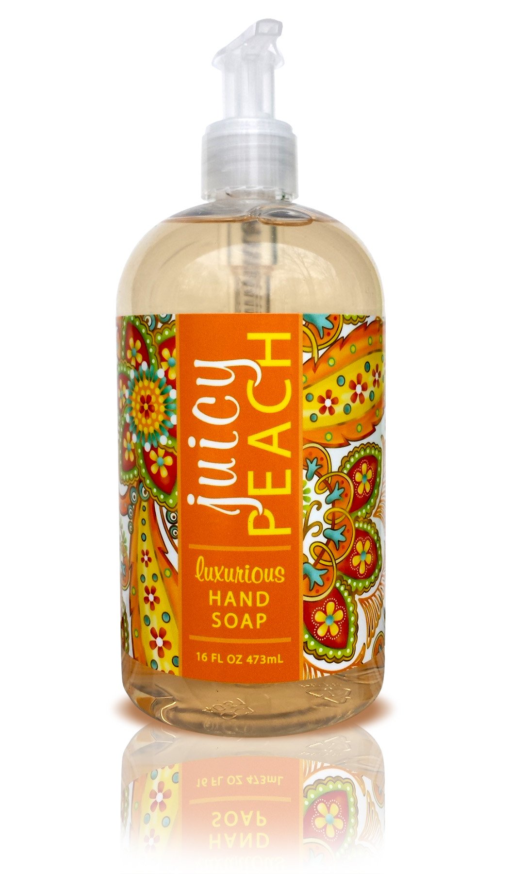 Greenwich Bay JUICY PEACH Shea Butter Hand Soap Enriched with Cocoa Butter 16 oz Beauty & Personal Care Greenwich Bay