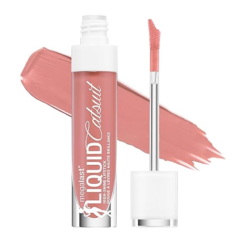 wet n wild MegaLast Catsuit High-Shine Liquid Lipstick Pink Peach Stole My Look Beauty & Personal Care wet n wild