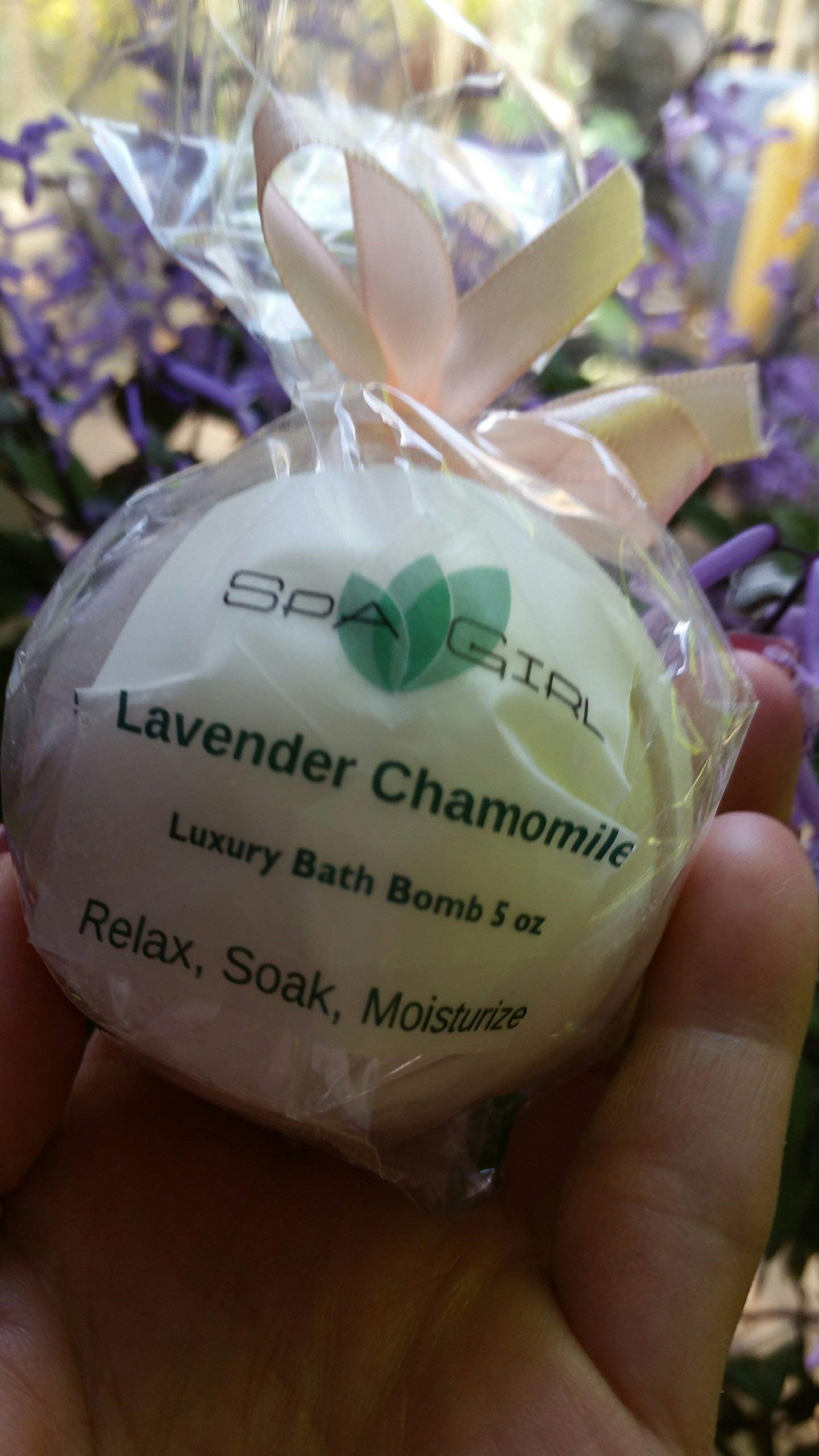 Spa Pure Sugar Bath Bombs: 3 Pink Sugar Luxury Bath Bomb Fizzies, Large 5 Oz, Handmade in The USA with Shea & Cocoa Butter, Ultra Moisturizing, Great… Beauty & Personal Care Spa Pure