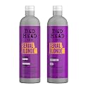 TIGI Bed Head Serial Blonde Restoring Shampoo & Conditioner Set for Damaged Blonde Hair, Hydrolyzed Keratin, 25.36 fl oz, 2 Pack Beauty & Personal Care TIGI