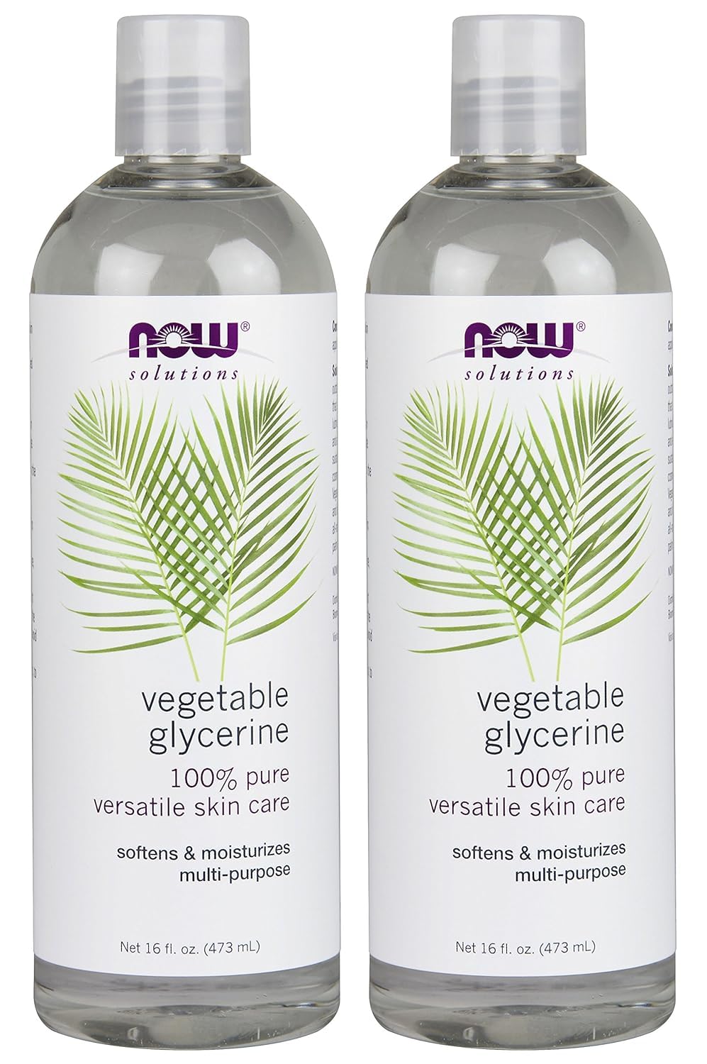 NOW Solutions Vegetable Glycerine, 2 Count Beauty & Personal Care NOW Foods