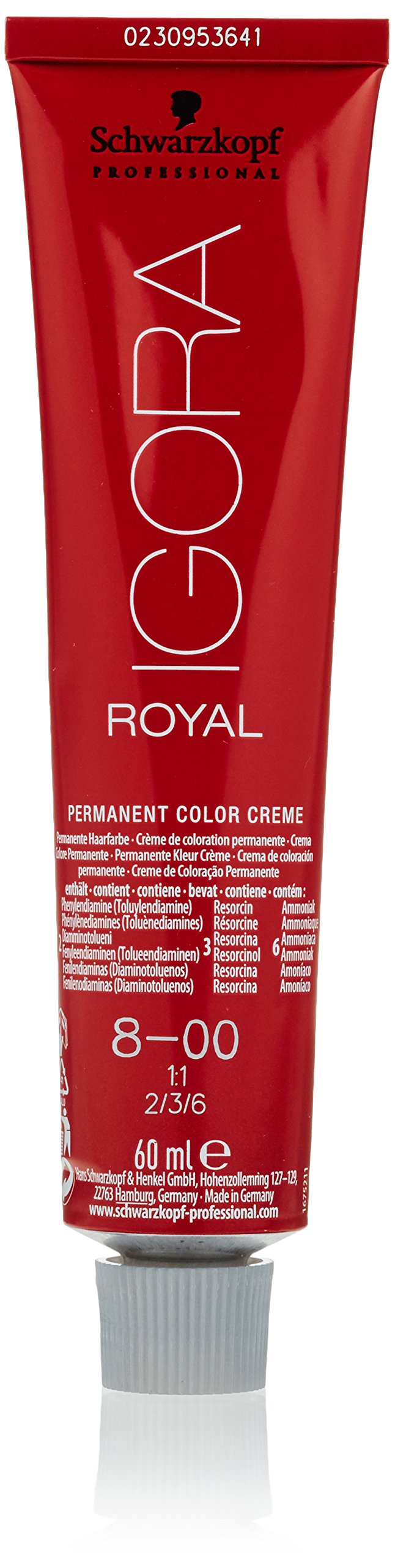Schwarzkopf - ROYAL IGORA 60 ml 8-00 by Unknown Beauty & Personal Care Schwarzkopf Professional