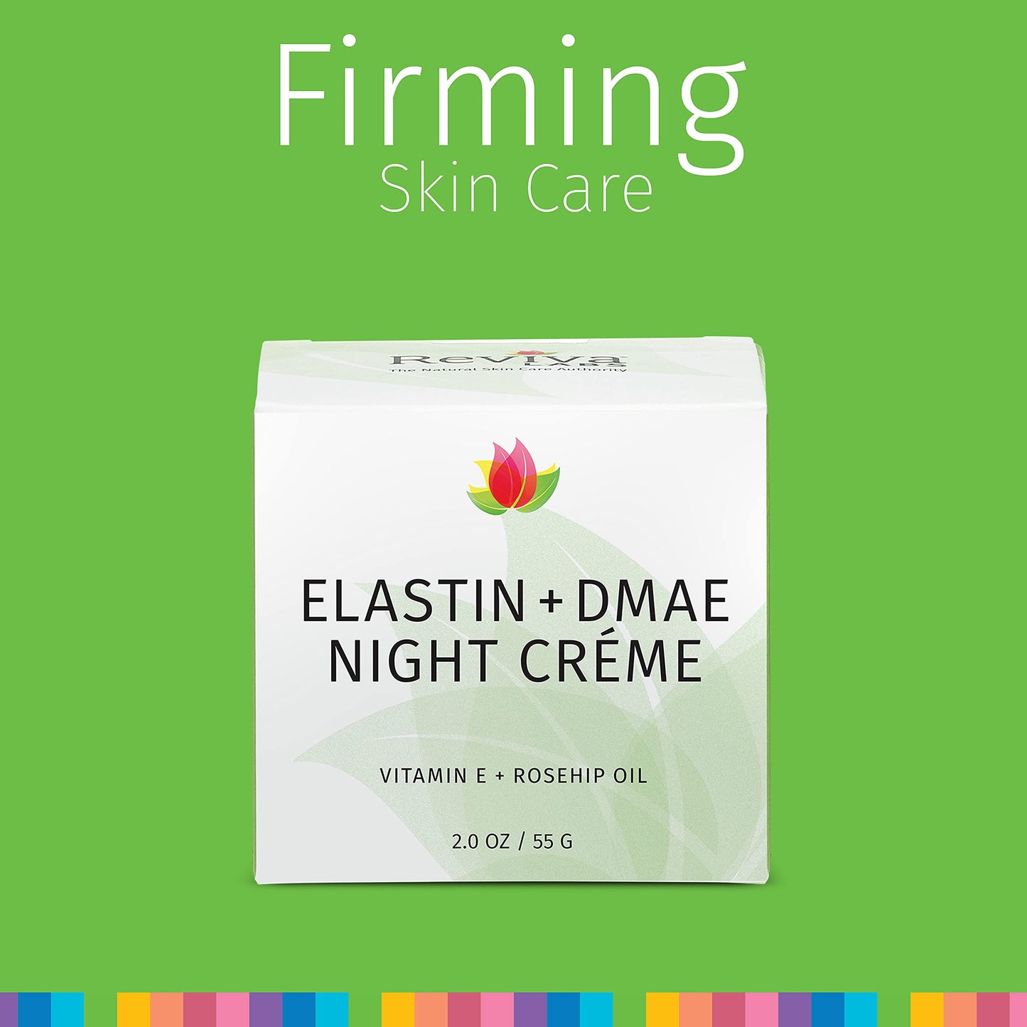 REVIVA LABS - Elastin + DMAE Night Créme 2PK (2.oz) Beauty & Personal Care Reviva Labs