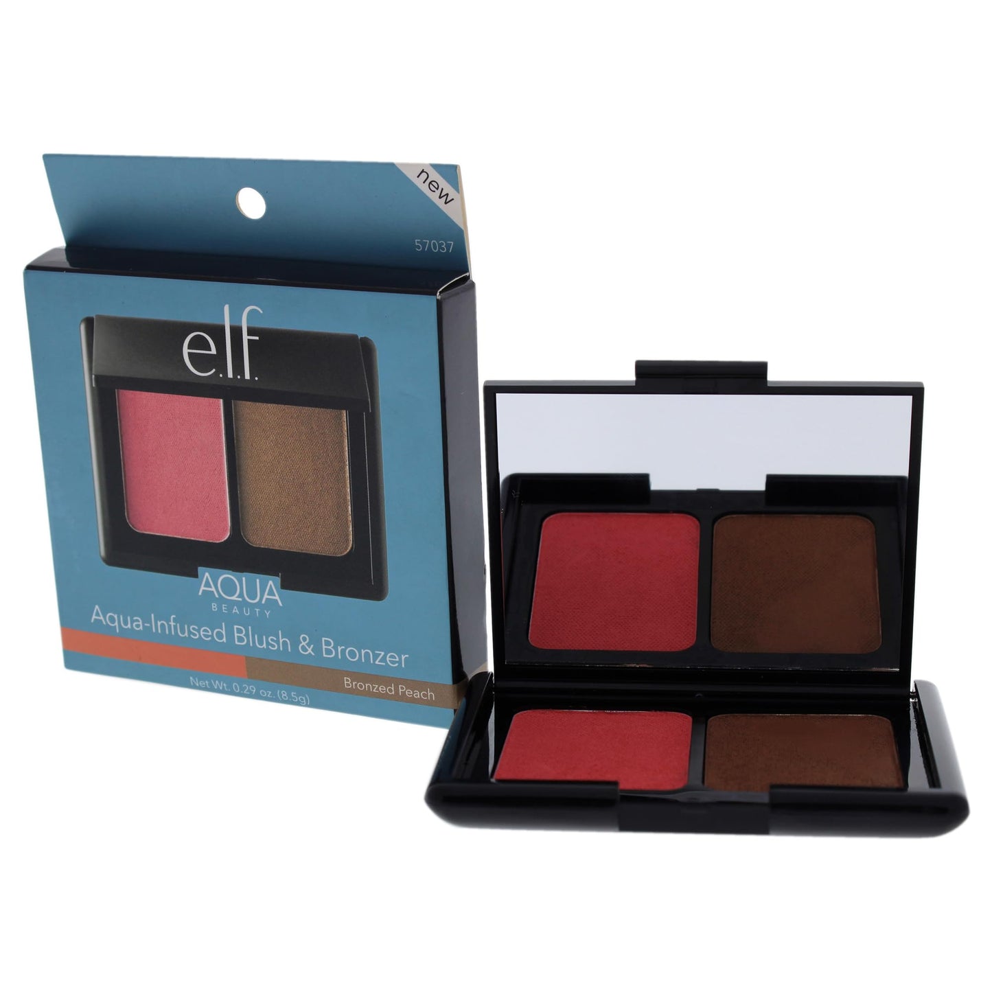 Aqua Beauty Blush and Bronzer - Bronzed Peach by e.l.f. for Women - 0.29 oz Makeup Beauty & Personal Care e.l.f.