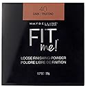 Maybelline Fit Me Loose Setting Powder, Face Powder and Finishing Makeup, Dark, 1 Count Beauty & Personal Care MAYBELLINE