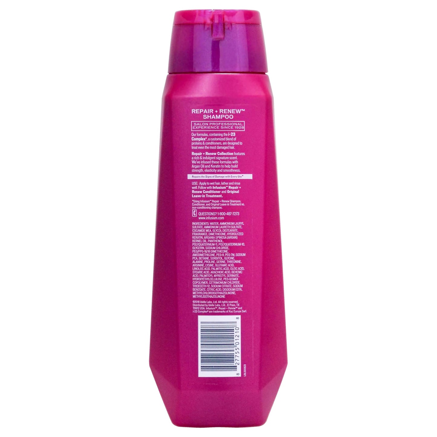 Infusium Repair and Volumize Shampoo - Clarifying Shampoo for All Hair Types - Increases Moisture Retention with Collagen Building Peptides - 13.5 oz Beauty & Personal Care Infusium