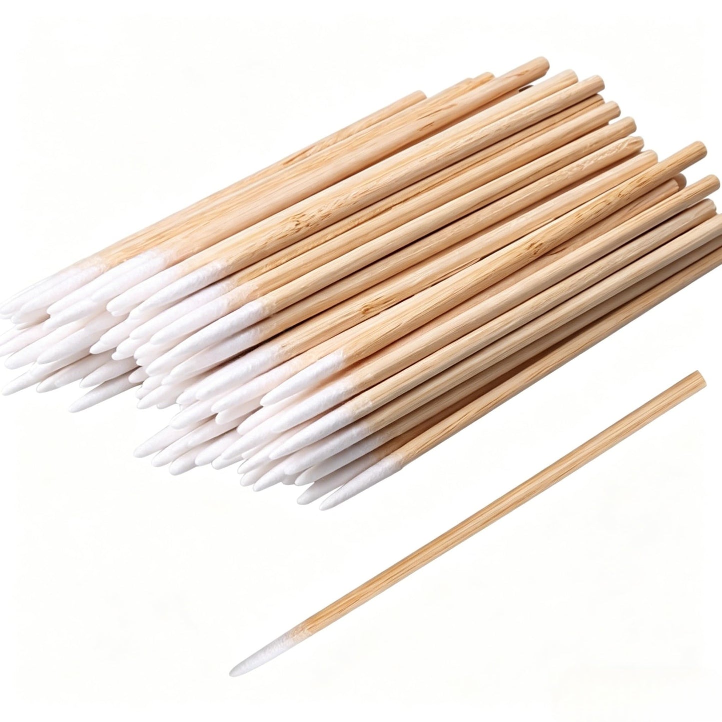 RIKWOG 400pcs Pointed Cotton Swabs, 7cm/2.75in Precision Microblading Cotton Swab Cotton Sticks Applicator for Eyebrow Tattoo Beauty Make-up Nail Beauty and Personal Care RIKWOG Default Title