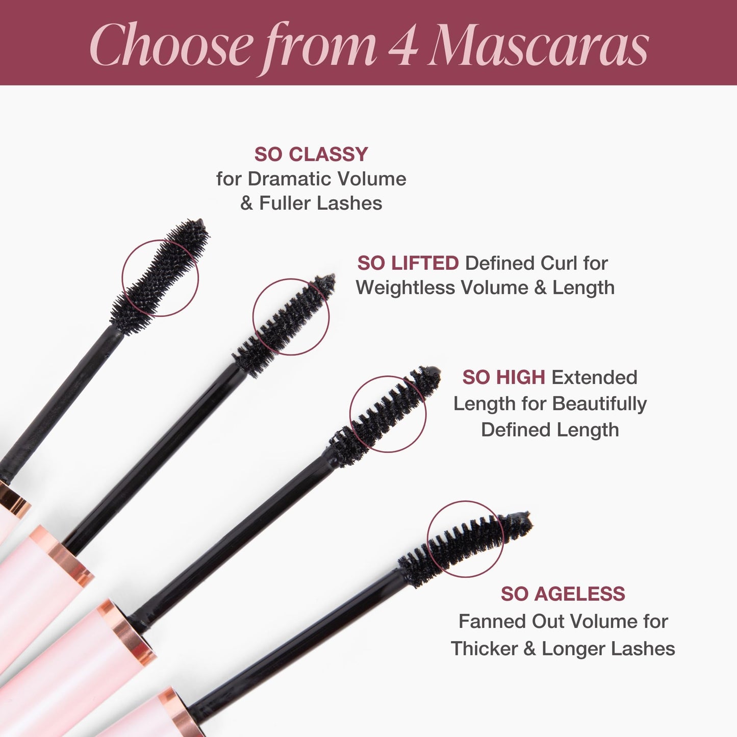 Mineral Fusion So Classy Volumizing & Lengthening Mascara, 0.3 Fl Oz, Dark Brown, Eye Makeup for Dramatic, Fuller Lashes, Helps Prevent Caking… Beauty & Personal Care Mineral Fusion