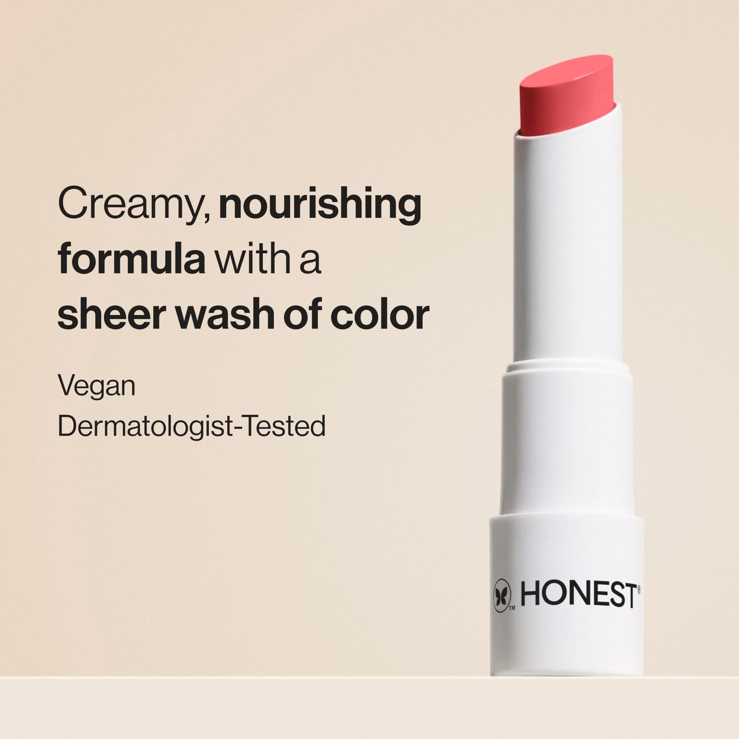 Honest Beauty Moisturizing Vegan Tinted Lip Balm, Antioxidant-rich, Acai Extracts, Avocado Oil, Paraben-Free, Cruelty Summer, Melon Beauty & Personal Care Honest Beauty