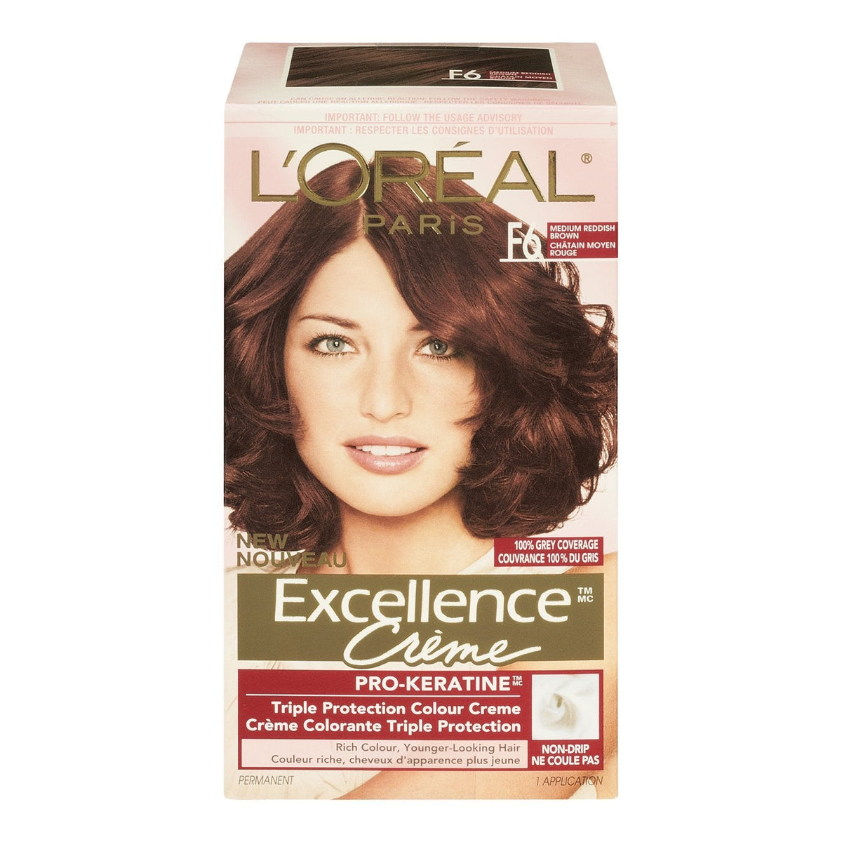 Exc H/C Crm Rd Md Brn Size 1kit Beauty & Personal Care L'Oreal Paris