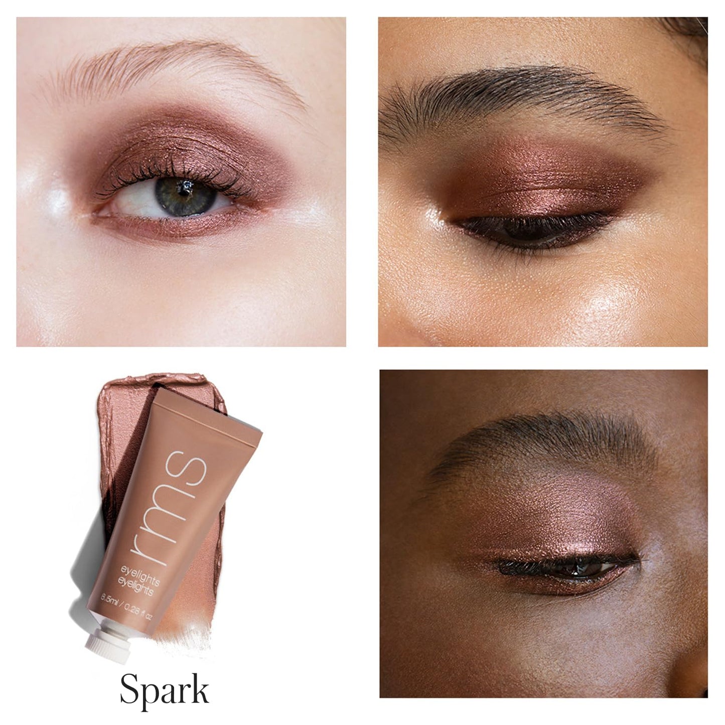 RMS Beauty Eyelights Cream - Spark Eye Shadow Women 0.28 oz Beauty & Personal Care RMS Beauty