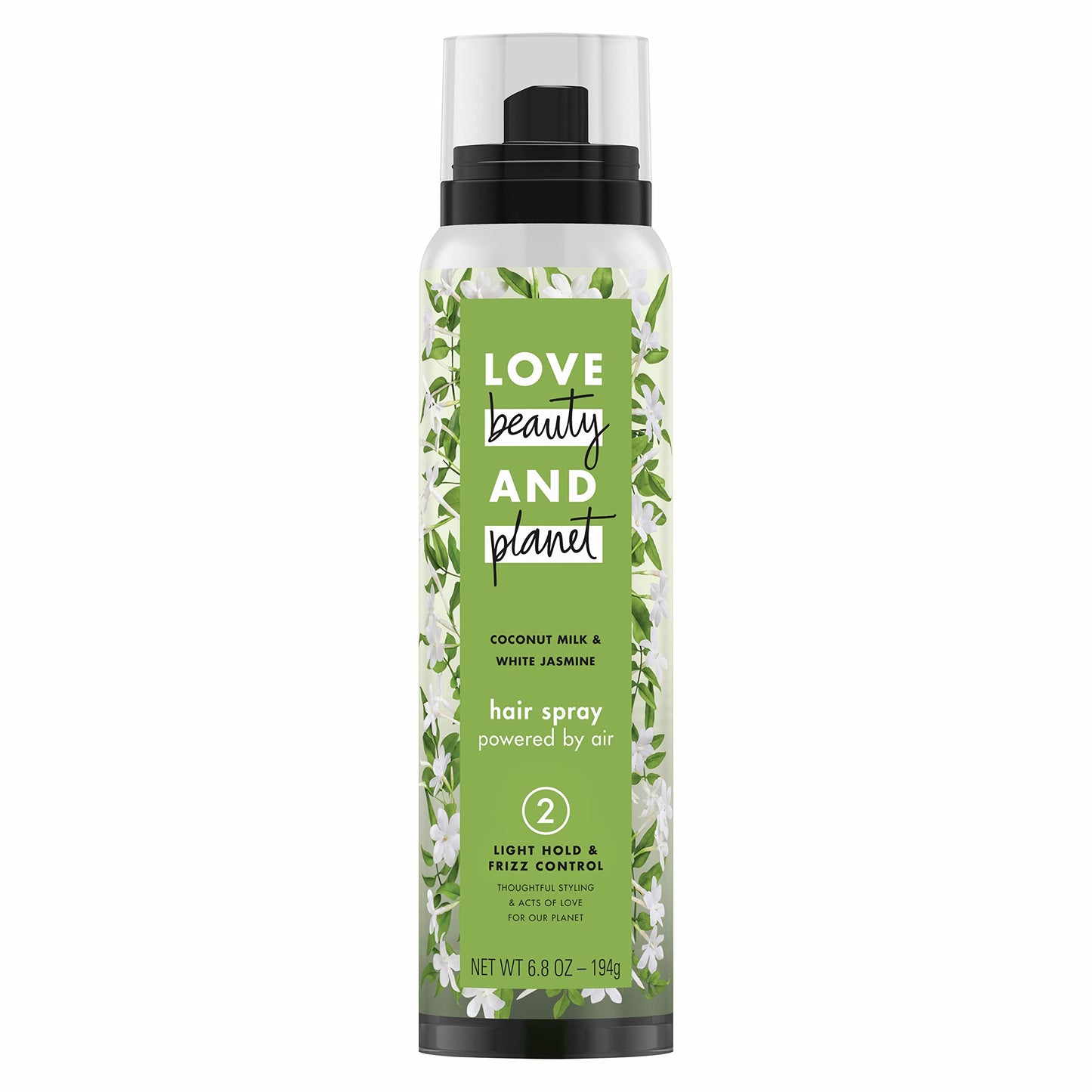 Love Beauty and Planet Frizz Control Hair Spray Coconut Milk and White Jasmine 6.8 oz Beauty & Personal Care Unilever
