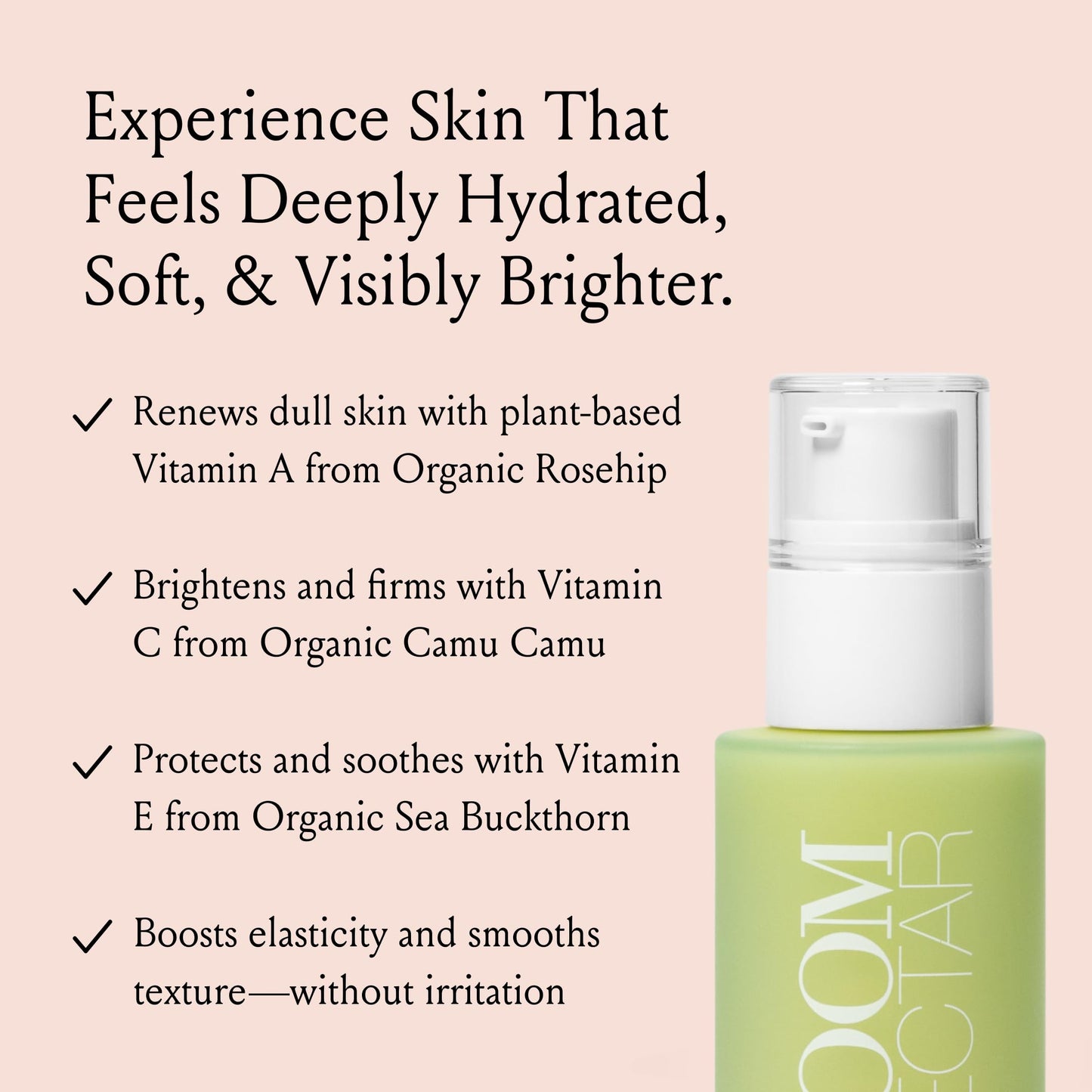 Boom Nectar® Deep Moisturizing Eye & Face Serum for Sensitive Skin, 1.7 Oz Beauty & Personal Care BOOM! by Cindy Joseph