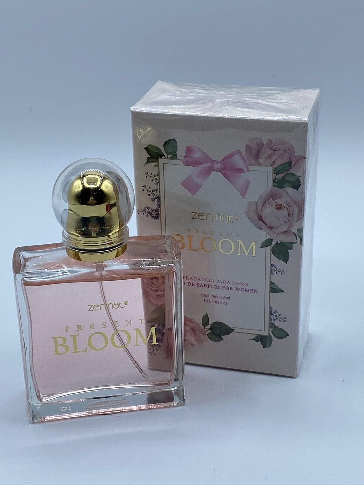 Zerma Present Bloom Eau De Parfum for Women 1.69 fl. oz. Beauty & Personal Care Zerma