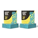 Every Man Jack Cold Plunge Mens Bar Soap - Tahoe Blue Scent with notes of Bergamot, Lemon, Freshwater Mist - Deeply Cleans, Hydrates with Naturally Beauty & Personal Care Every Man Jack
