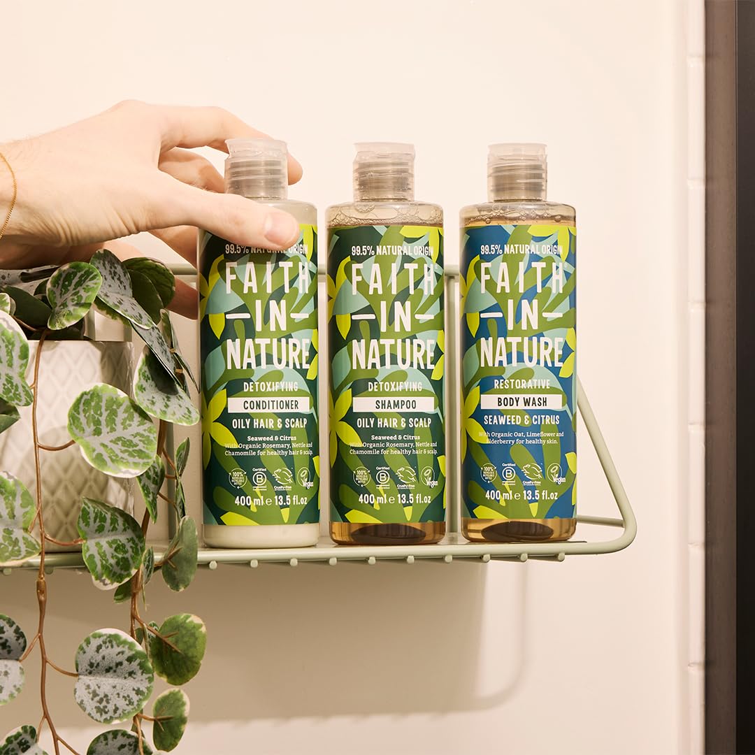 Faith In Nature Seaweed & Citrus Shower Gel & Foam Bath, 13.5 Oz Beauty & Personal Care FAITH IN NATURE
