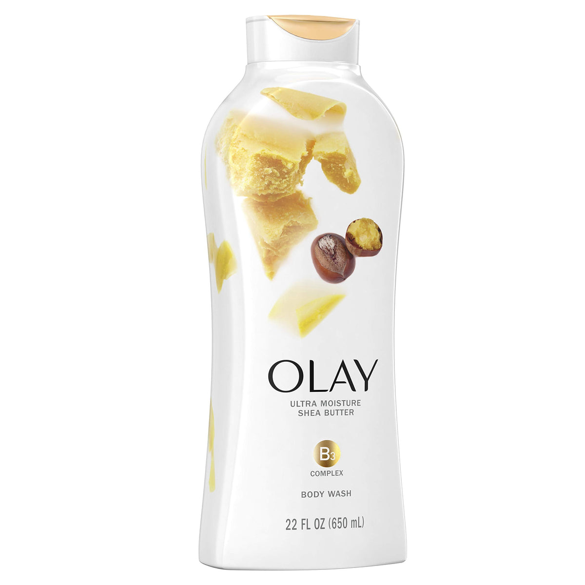 Olay Body Wash Ultra Moisture Shea Butter 22 Ounce (650ml) (6 Pack) Beauty & Personal Care Olay