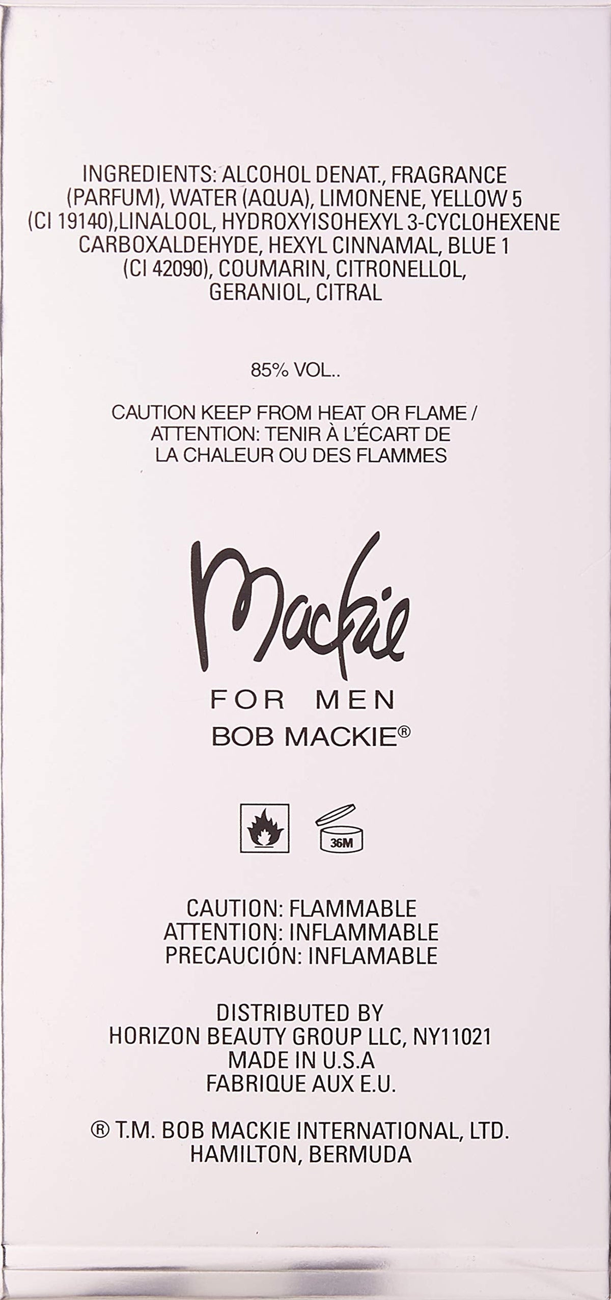 Bob Mackie 3.4 Fl Oz Sp For Men Beauty & Personal Care Bob Mackie