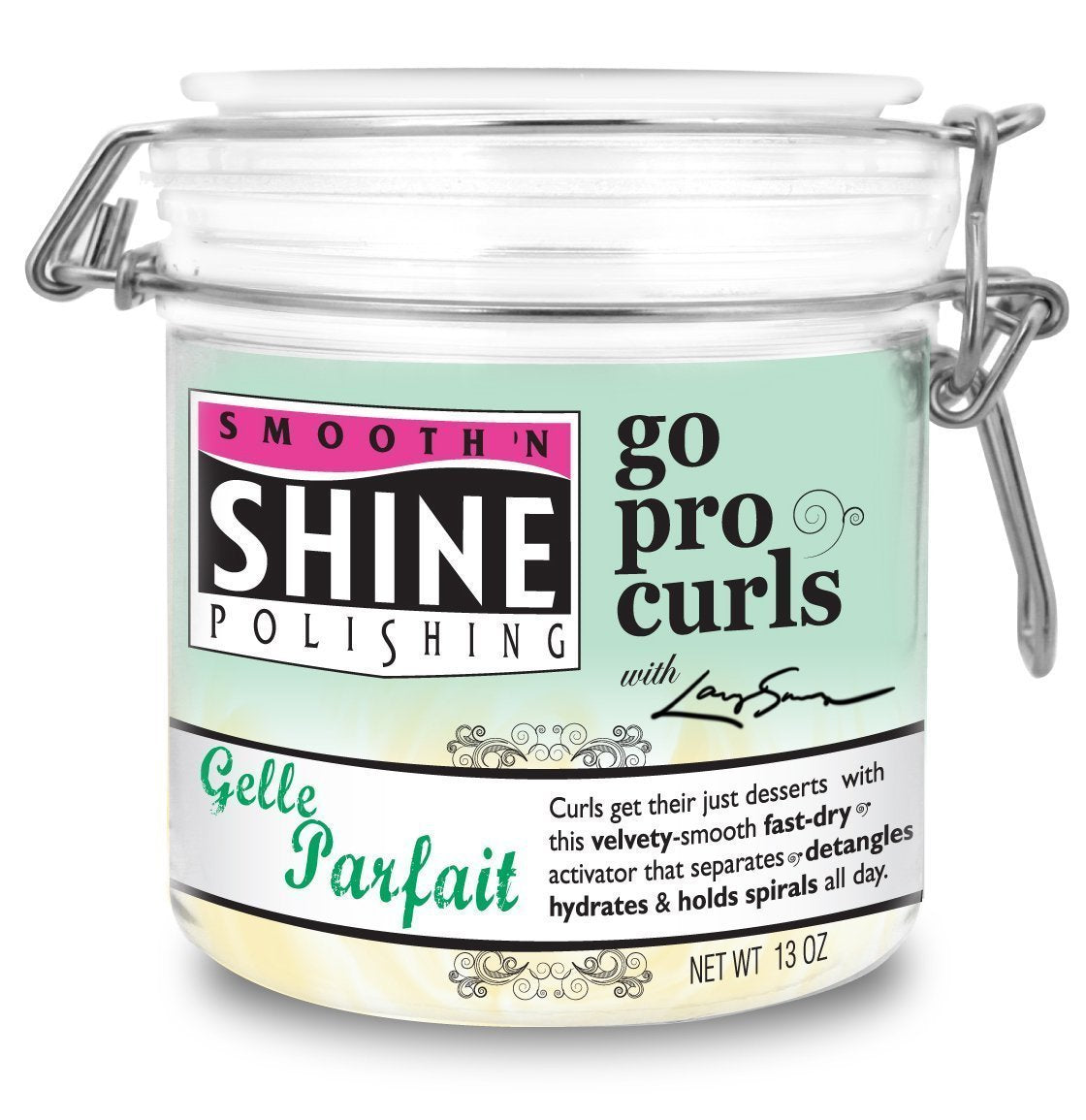 Smooth N Shine Go Pro Curl Cream, Gelle Parfait, 13.4 Ounce Beauty & Personal Care Smooth N Shine