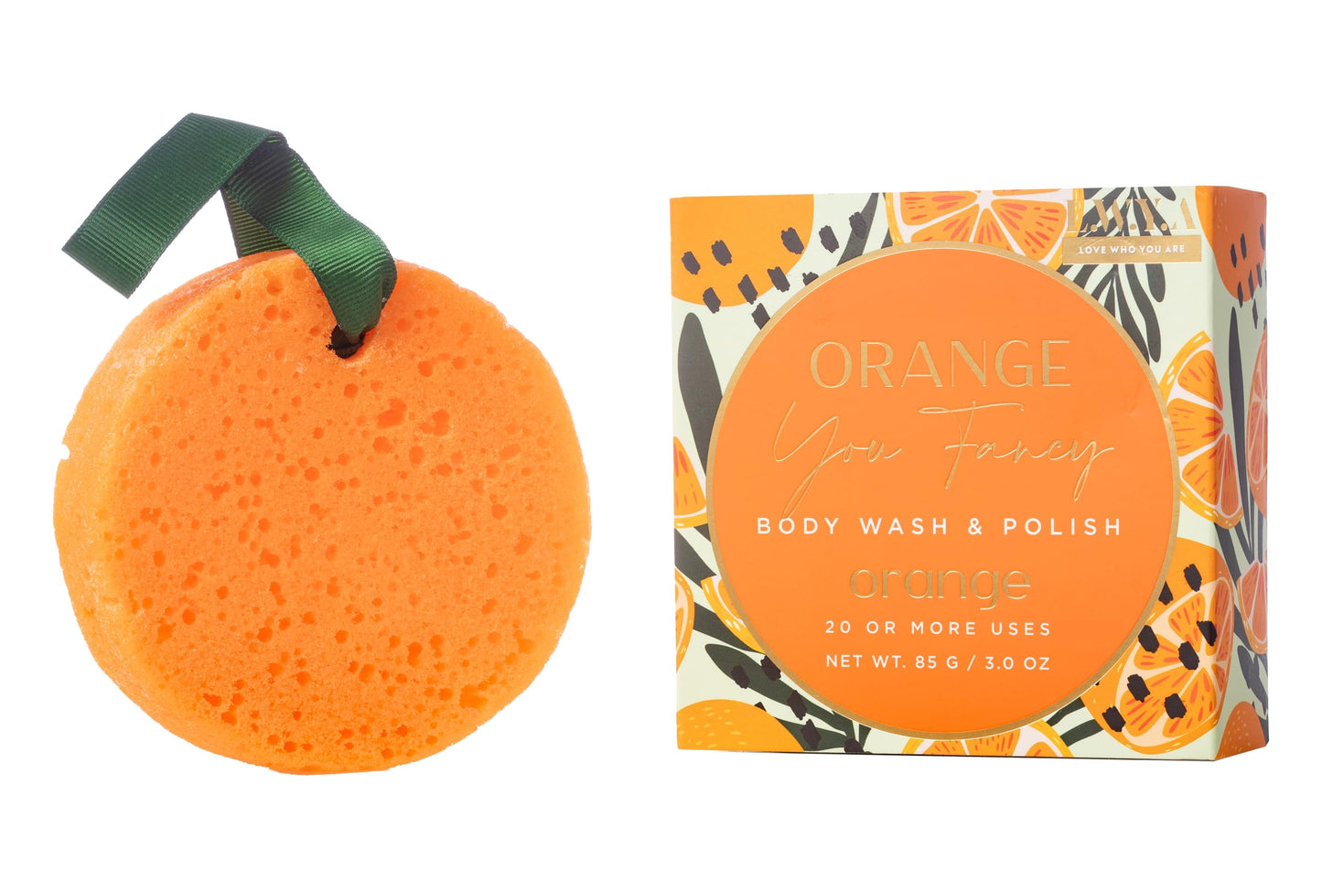 Body Sponges Orange Beauty and Personal Care LWYA