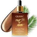 Skin Care Essence Anti-Pollution Drops - Bronzing Serum & Facial Tanning Drops,Fake Tan Peptide Serum,Liquid Bronzer Cream for Aging Skin (Bronze) Beauty & Personal Care QLASIC