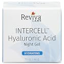 Reviva Intercell Night Face Gel With Hyaluronic Acid, Increase Skin Moisture - 1.25 Oz Beauty & Personal Care Reviva Labs
