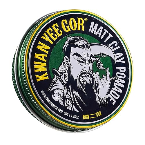 KWAN YEE GOR Strong Hold Matte Shine Hair Pomade 1.76oz for Men Styling Beauty & Personal Care KWAN YEE GOR