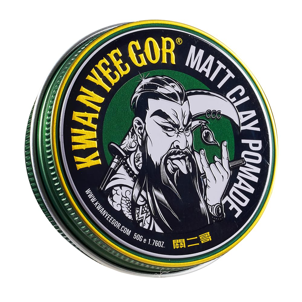 KWAN YEE GOR Strong Hold Matte Shine Hair Pomade 1.76oz for Men Styling Beauty & Personal Care KWAN YEE GOR