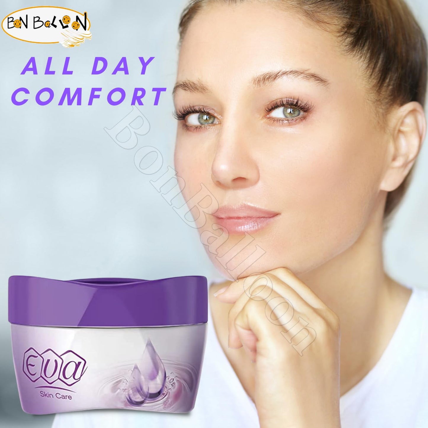 EVA Glycerin Skin Care Cream For Dry Skin Protect Skin 6 oz /170 gm (2 Pack x 6 oz / 170 gm) Beauty & Personal Care Eva Longoria
