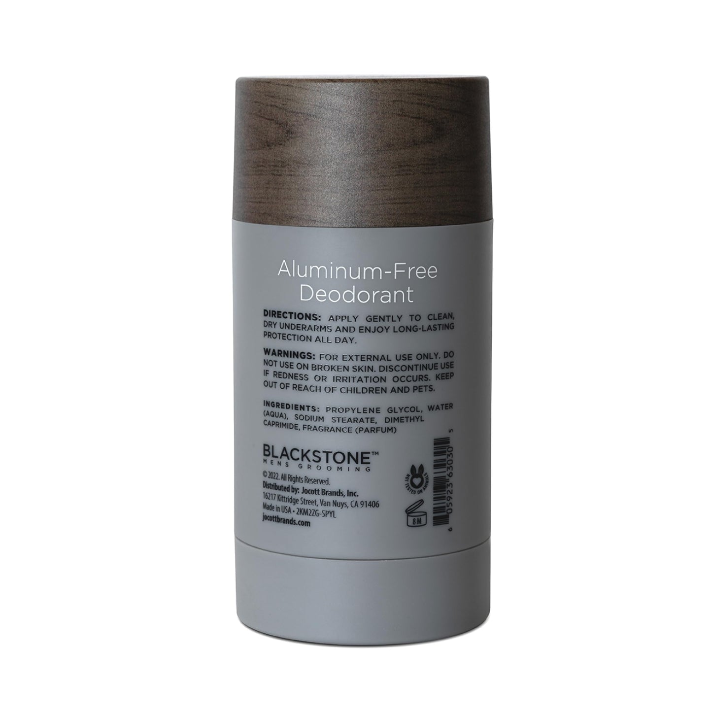 Blackstone Men's Grooming Aluminum-Free Deodorant - All Day Odor Protection - Long Lasting Protection - Sandalwood (2.82 oz) Beauty and Personal Care Blackstone