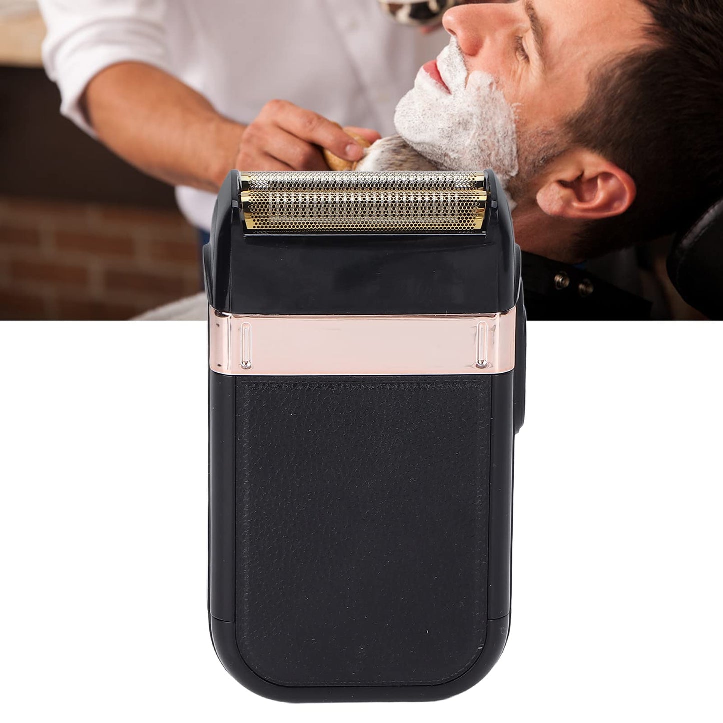 Saluaqui Electric Foil Shavers, 2 in 1 Dual Purpose Low Noise Powerful Motor Portable Barber Shaver Gifts for him Beauty and Personal Care Saluaqui