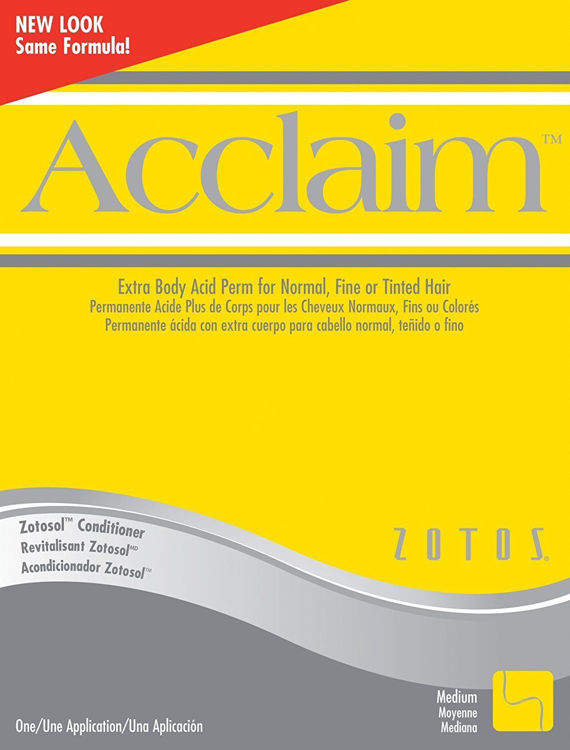 Zotos Acclaim Extra Body Acid Permanent Treatment Unisex 1 Application Beauty & Personal Care Zotos