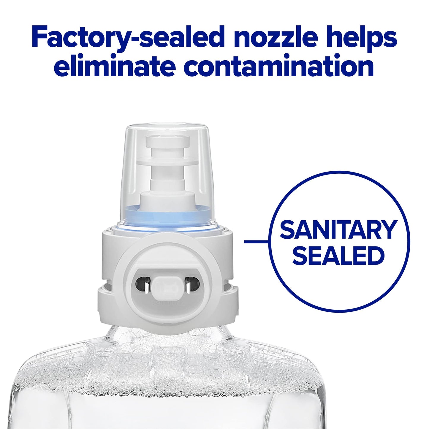 PURELL HEALTHY SOAP BAK E2 Antimicrobial Foam, Fragrance Free, 1200 mL Refill for PURELL CS6 Automatic Soap Dispenser (Pack of 2) - 6585-02 Beauty & Personal Care Purell