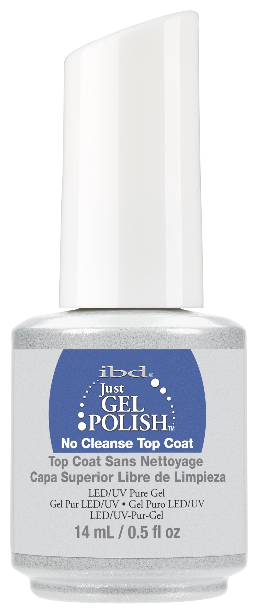 ibd Just Gel Polish No Cleanse Top Coat 14mL/0.5 oz