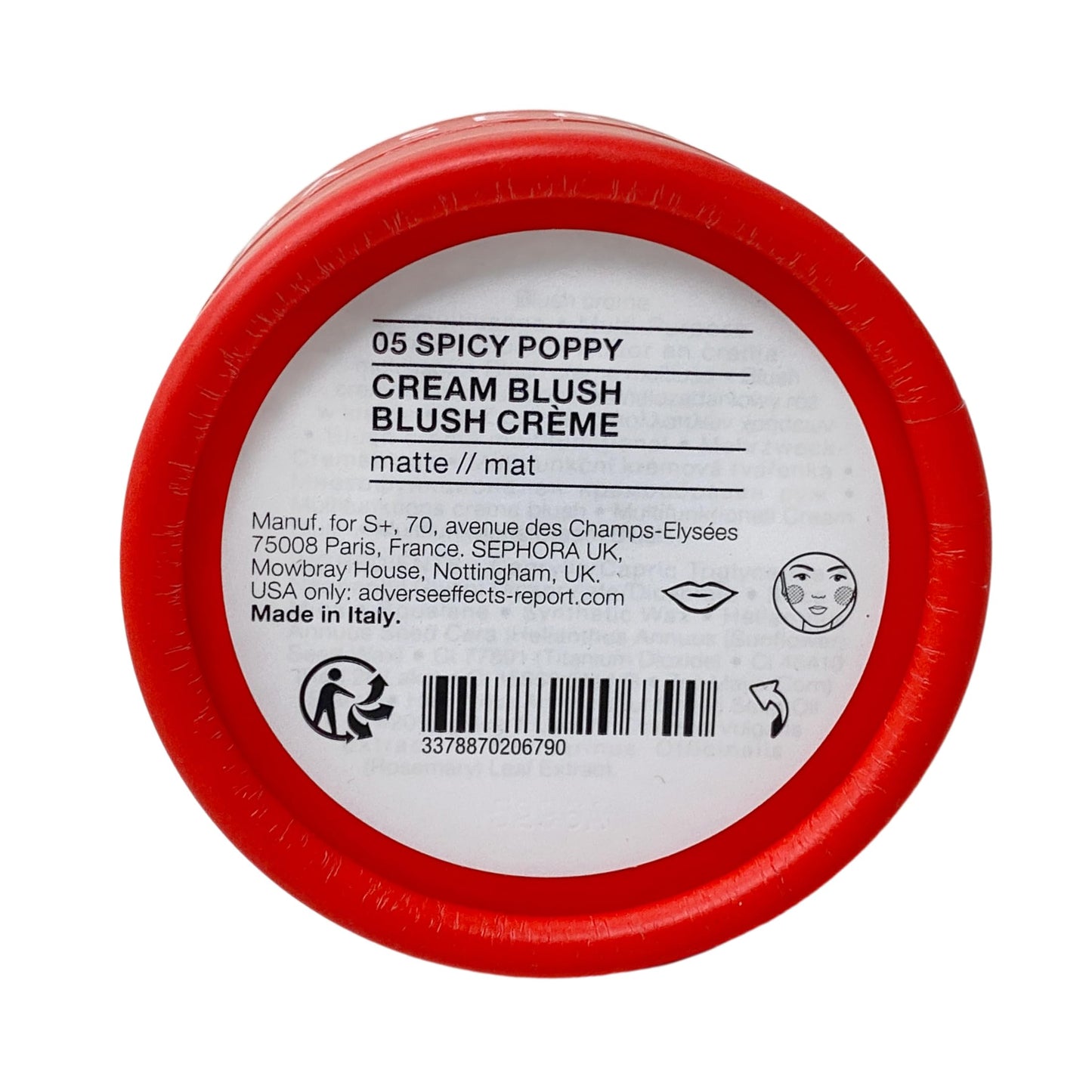 Sephora Collection Multiuse Cream Blush - 05 Spicy Poppy (3.5 g / 0.12 oz) Beauty & Personal Care SEPHORA