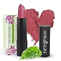Fifth & Skin BOTANICAL Lipstick (POMEGRANATE) | Vegan | Natural | Organic | Certified Cruelty Free | Paraben Free | Petroleum Free | Healthy | Beauty & Personal Care Fifth & Skin
