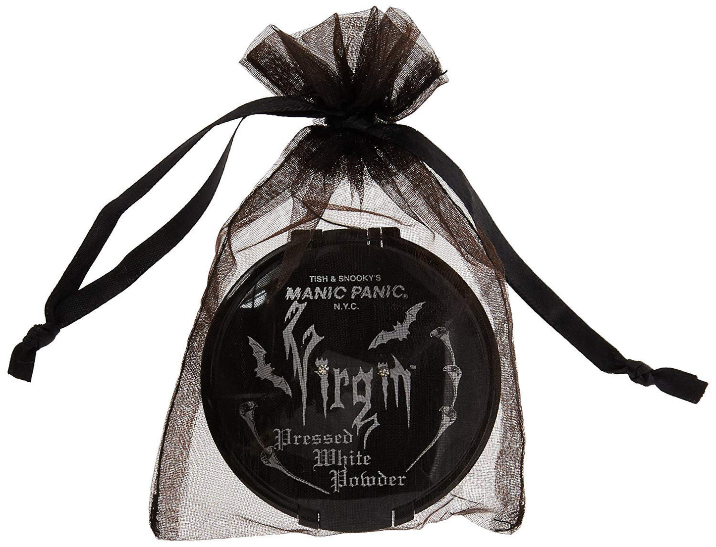 MANIC PANIC Vampyre's Veil Virgin White Pressed Powder - Matte Setting Powder for Cosplay, Theatrical & Goth Makeup - Full Coverage Face Makeup Beauty & Personal Care MANIC PANIC