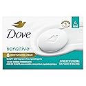 Dove Beauty Bar Soap Sensitive, 4 Bars for Sensitive Skin, Fragrance Free and Hypoallergenic 3.75 oz Beauty & Personal Care Dove