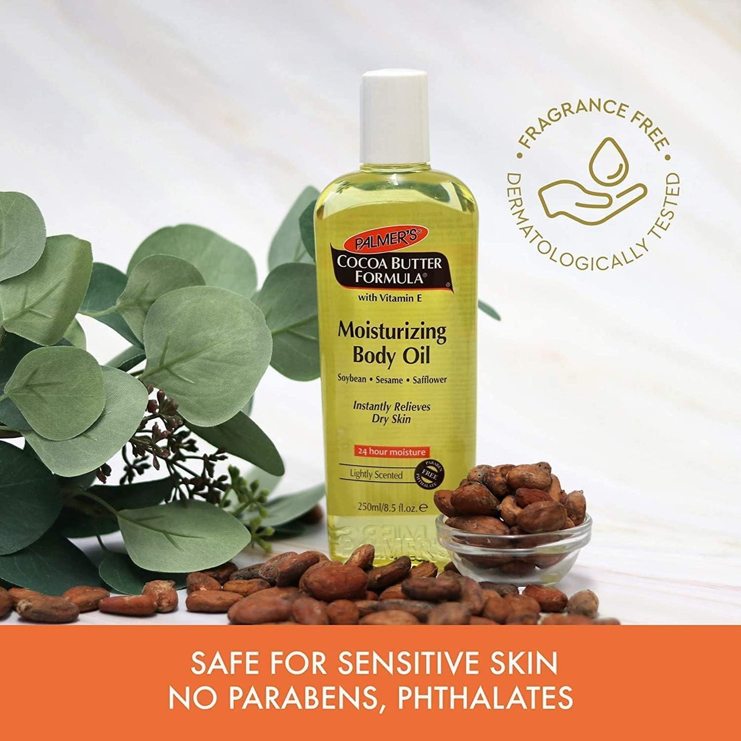 Palmer's Cocoa Butter Formula Moisturizing Body Oil with Vitamin E - 8.5 fl oz (Pack of 3) Beauty & Personal Care Palmer's