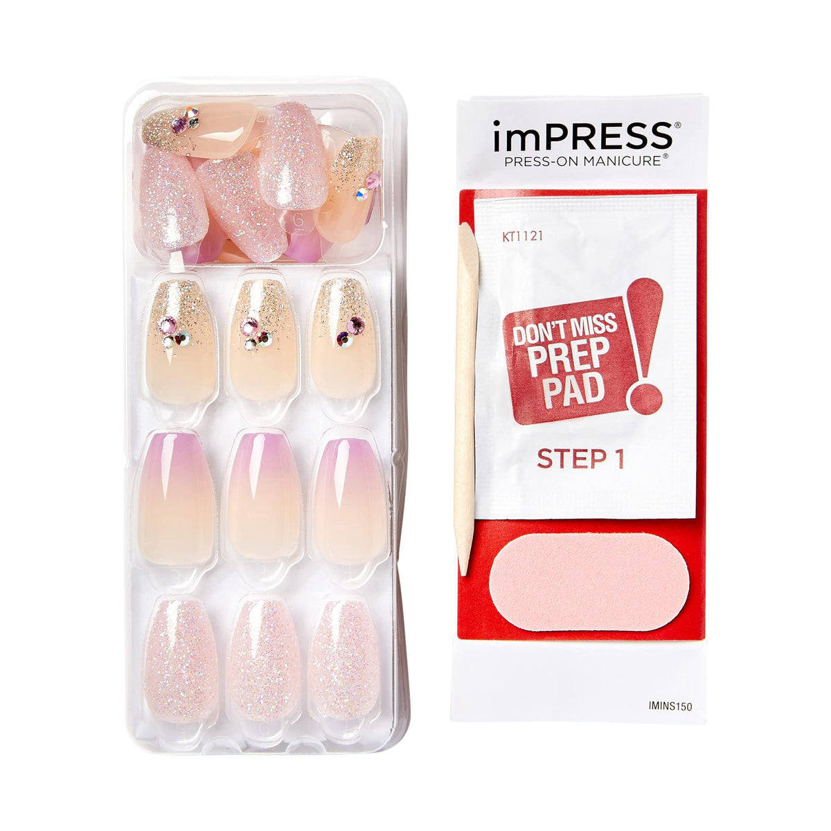 imPRESS Press-On Manicure - May Flower