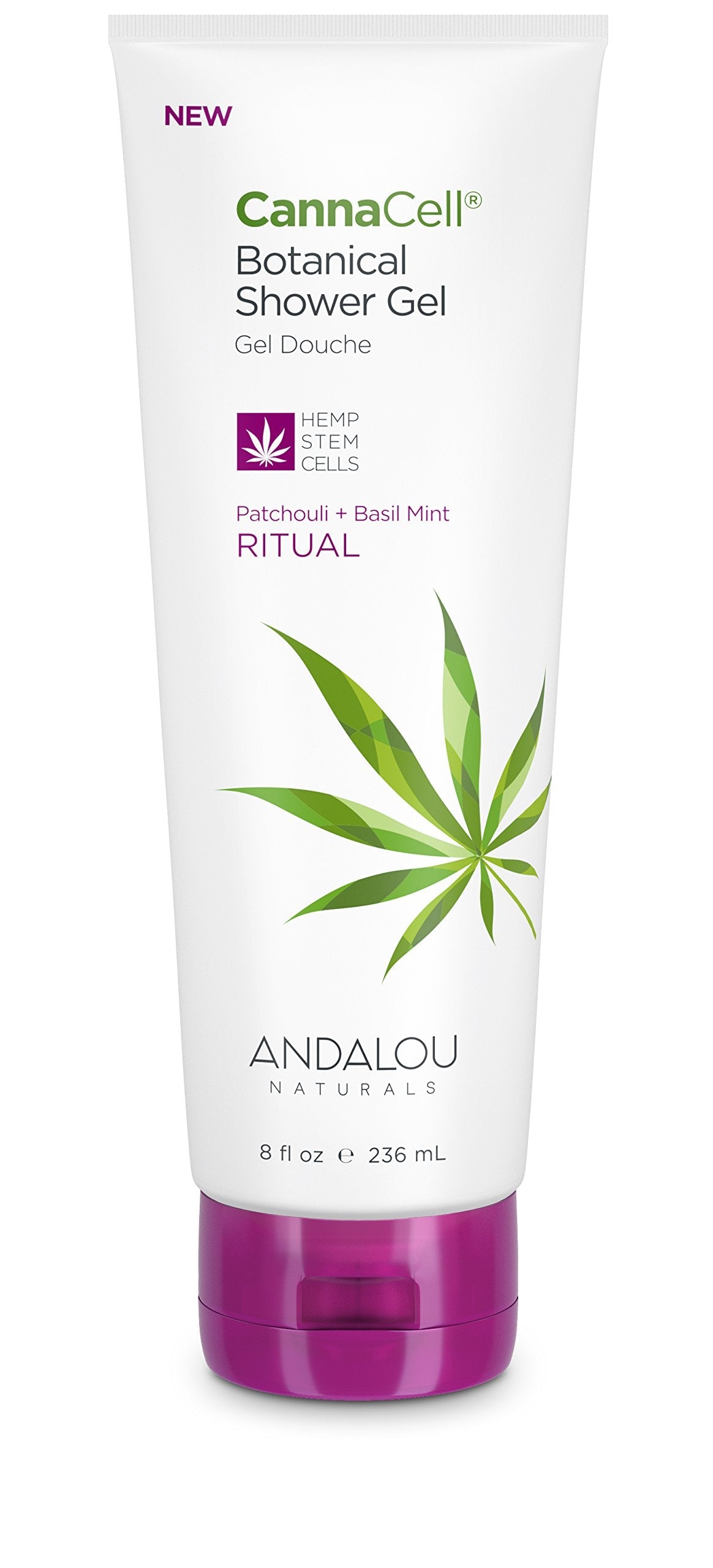 Andalou Naturals CannaCell Shower Gel, Ritual, 8 Fl Oz Beauty & Personal Care Andalou Naturals