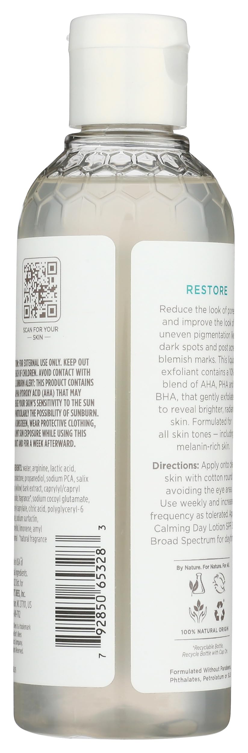 Burts Bees, Liquid Exfoliant Clear and Balanced Even Tone, 8 Fl Oz Beauty & Personal Care Burt's Bees