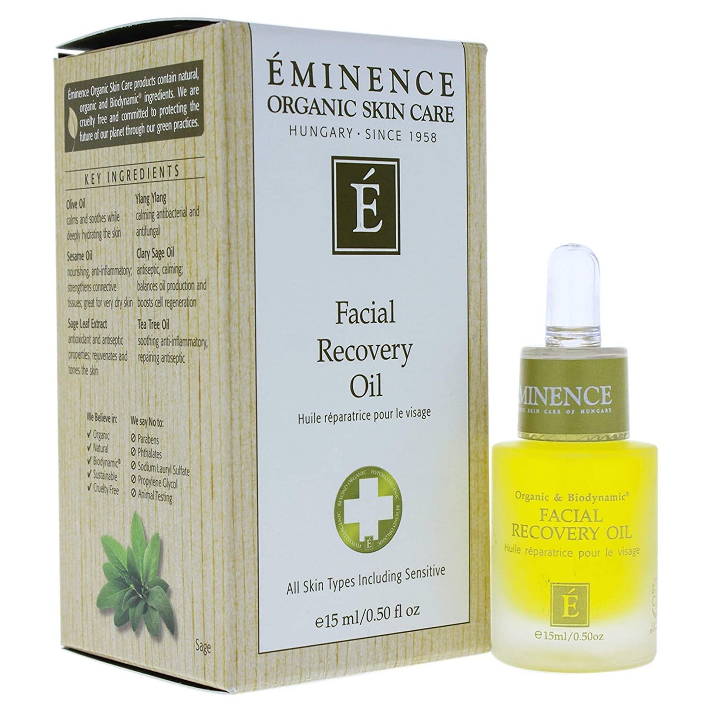 Eminence Facial Recovery Oil, 0.5 oz Beauty & Personal Care Eminence