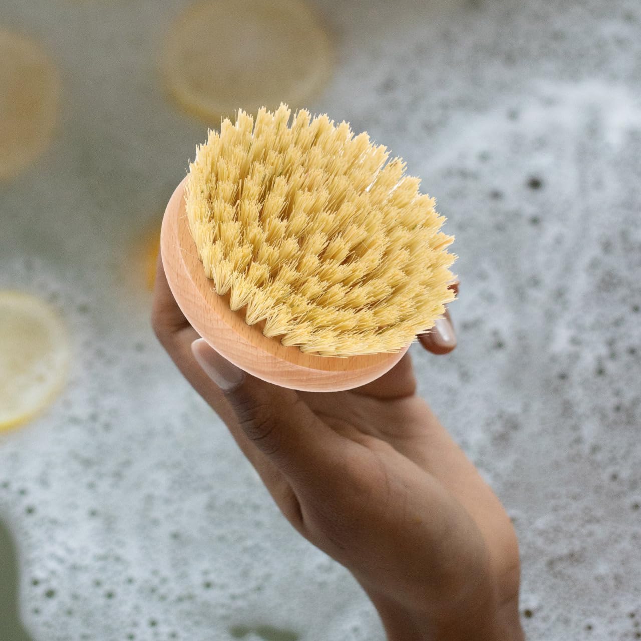 Shower Brush Handle Back Scrubber Body Exfoliator Wood Body Brush Bath Shower Brush for Wet or Dry Brushing Beauty and Personal Care Lurrose