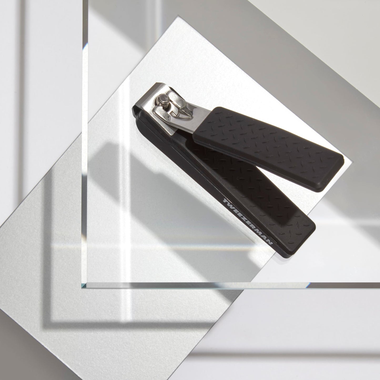 Tweezerman Men's Precision Grip Toenail Clipper, Black Beauty & Personal Care Tweezerman